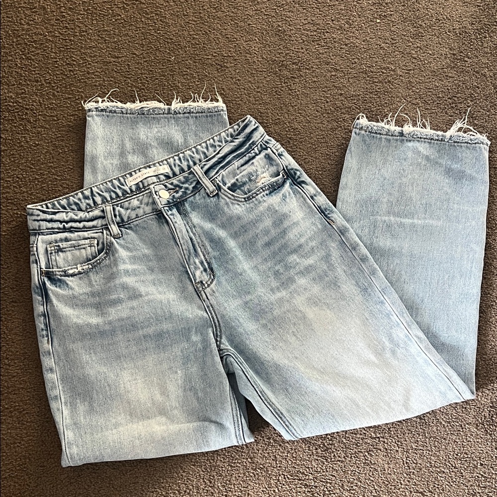 Altar'd State Light Blue Cropped Jeans